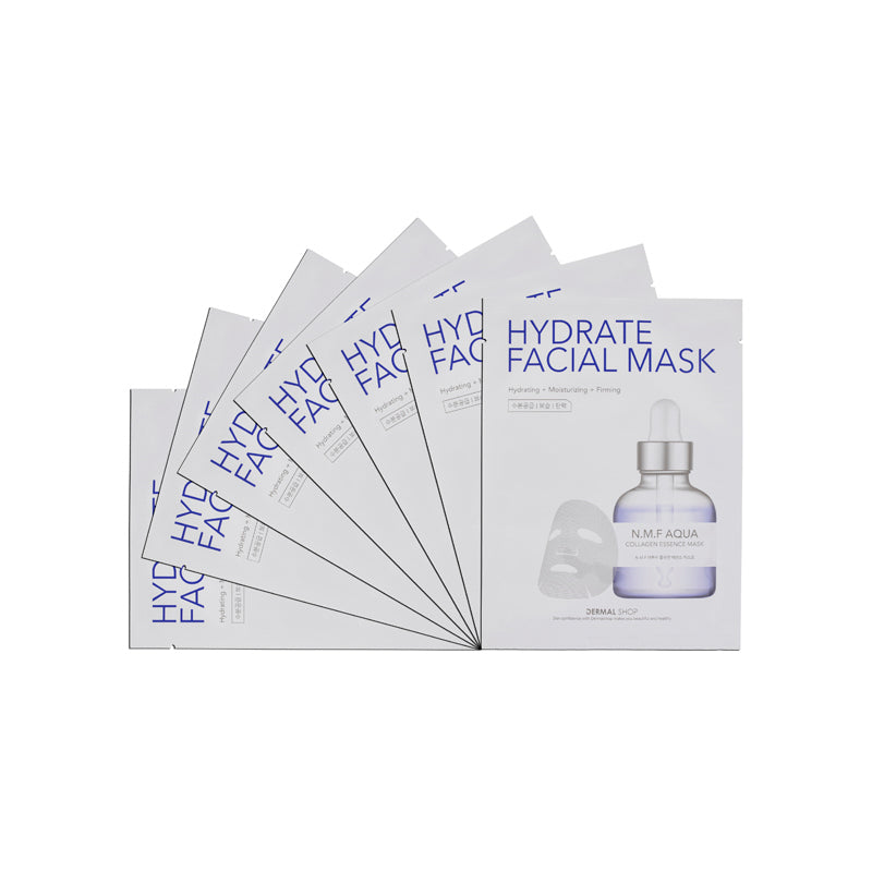 Dermal Shop N.M.F. Aqua Collagen Essence Mask 7PCS | Sasa Global eShop