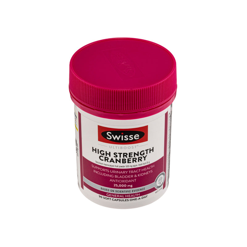 Swisse Ultiboost High Strength Cranberry 90 Capsules | Sasa Global eShop