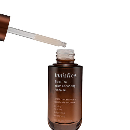 Innisfree Black Tea Youth Enhancing Ampoule 30ML | Sasa Global eShop