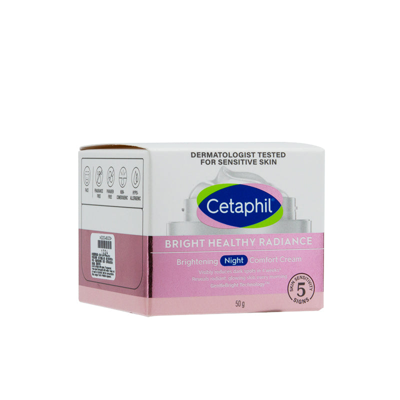 Cetaphil Bright Health Radiance Brightening Night Comfort Cream 50G | Sasa Global eShop