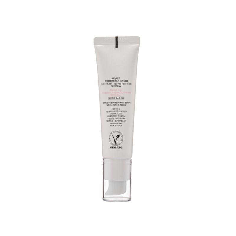 Banila Co It Radiant Vegan Cc Cream SPF17 Pa+ 30ML | Sasa Global eShop