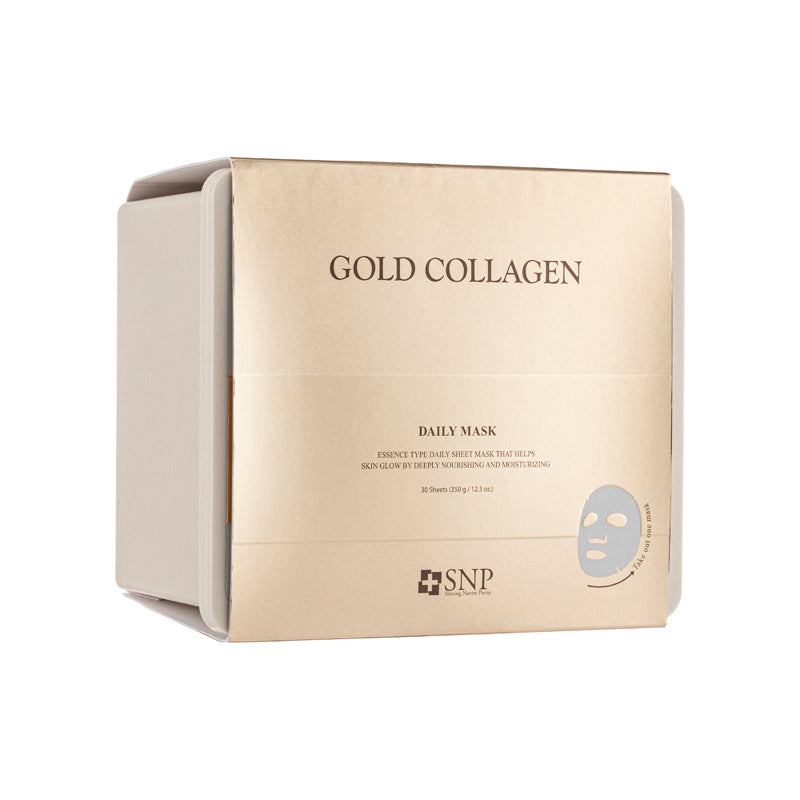 Snp Gold Collagen Daily Mask 30PCS – Sasa Global eShop