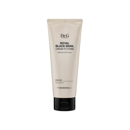 Dr.G Royal Black Snail Cream Foam 150ML | Sasa Global eShop