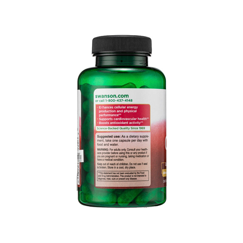 Swanson Coq10 - Maximum Strength 90 Capsules | Sasa Global eShop