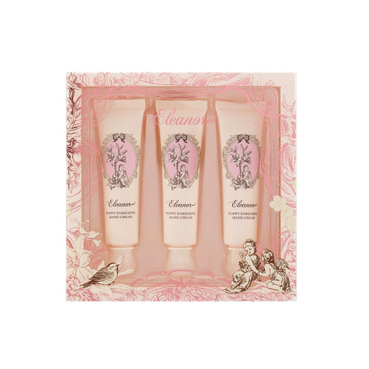 Eleanor Poppy Enriching Hand Cream Set 3PCS | Sasa Global eShop