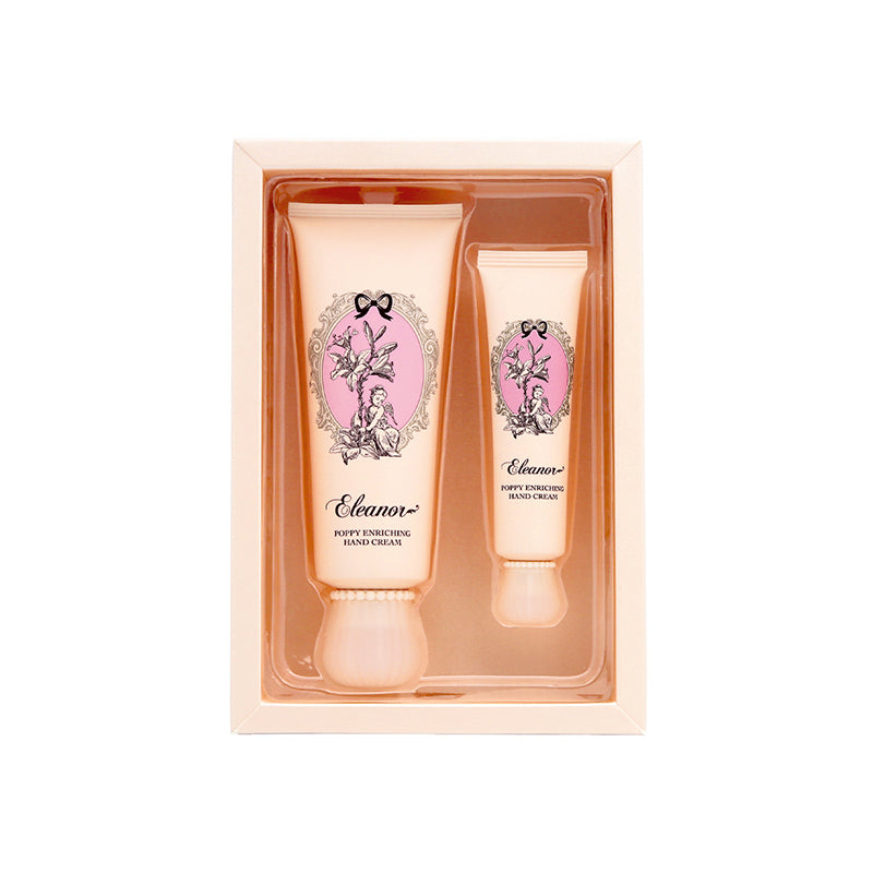 Eleanor Poppy Enriching Hand Cream Set 2PCS | Sasa Global eShop