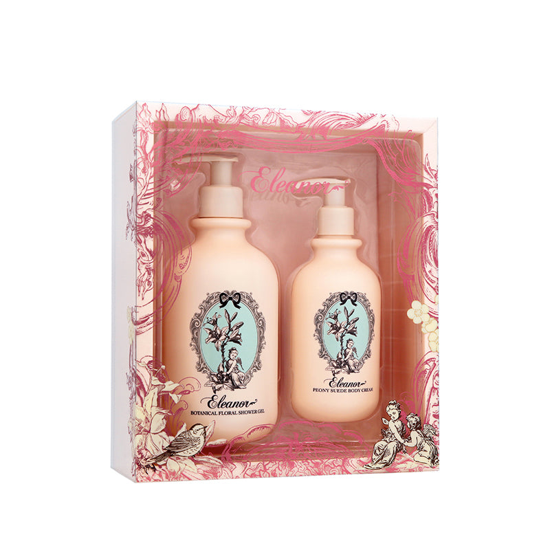 Eleanor Peony Shower Gel & Body Cream Set 2 PCS | Sasa Global eShop