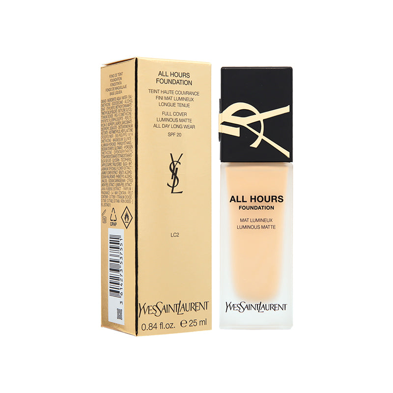 Yves Saint Laurent All Hours Foundation Spf 39 / Pa+++ 25Ml | Sasa Global eShop