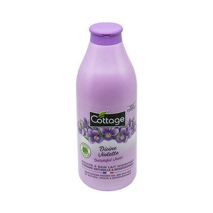 Cottage Moisturizing Shower Gel And Bath Milk Violet 750ML | Sasa Global eShop